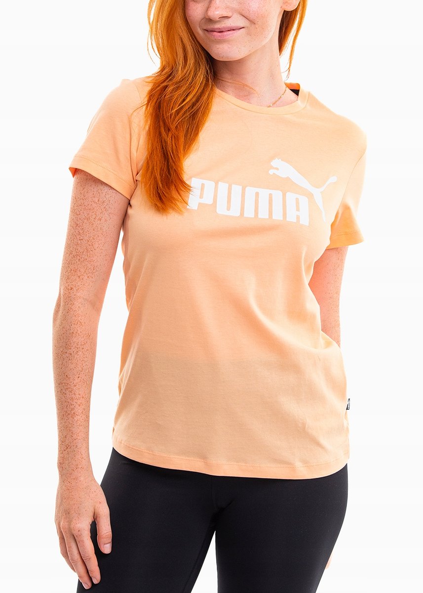 PUMA koszulka t-shirt damska sportowa bawełniana ESS Logo Tee roz. S