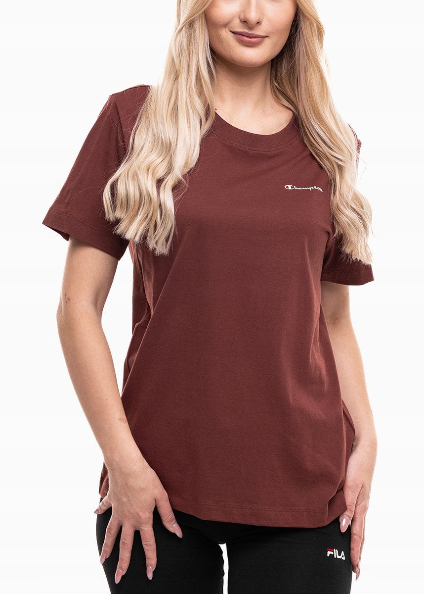 Champion koszulka damska t-shirt bluzka sportowa wygodna bawełniana r. S