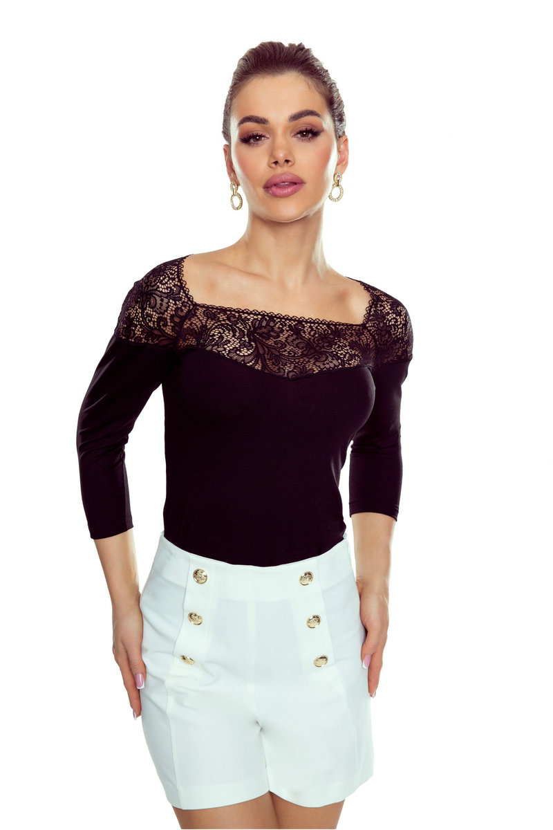 Bluzka Liliana Eldar czarny 3XL