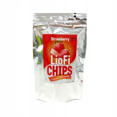 Owoce liofilizowane Elena LioFi Chips truskawka 20g