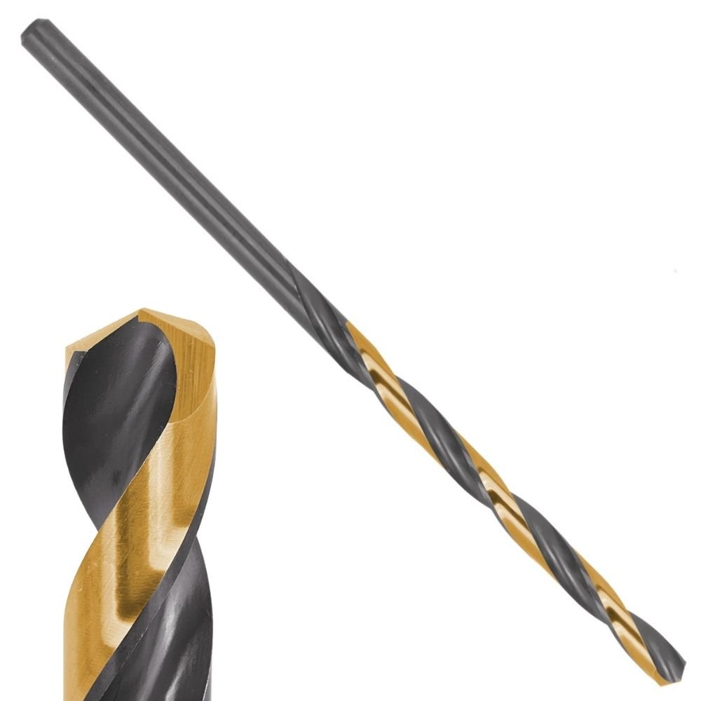 Wiertło do metalu HSS azotek tytanu ⌀4,2mm L-43/75mm Tvardy T02042