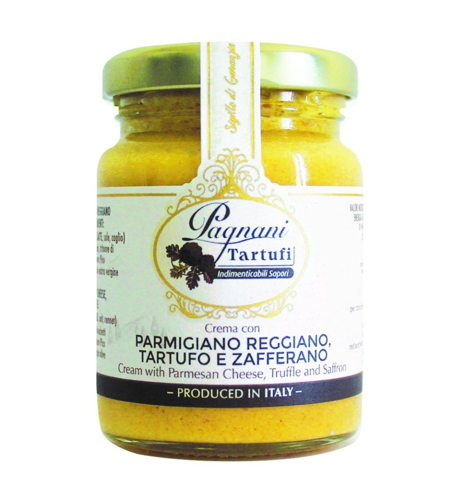 Krem parmezanowy z białą truflą i szafranem, 90 g / Pagnani Tartufi
