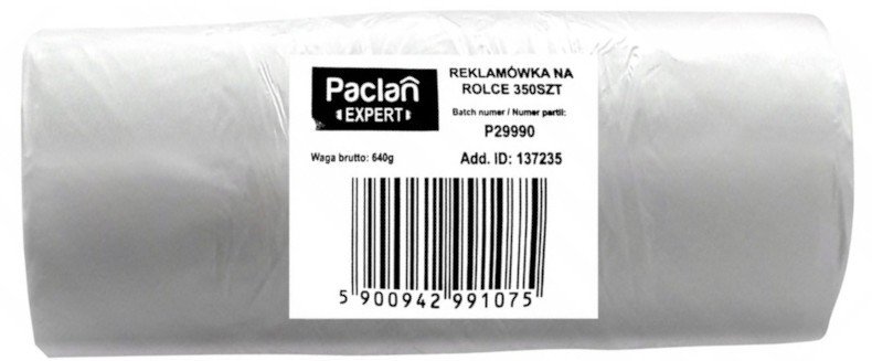 Reklamówki na rolce PACLAN Expert BEST PRICE 43x35CM 5KG 350szt.