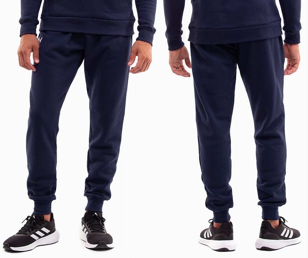 Under Armour spodnie dresowe męskie sportowe joggery Rival Fleece roz. L