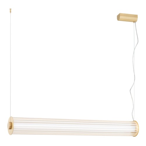 Hampton 120 lampa wisząca 1xLED/90W mosiądz 8624AR