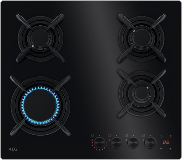 AEG HOB GAS HKB64453NB