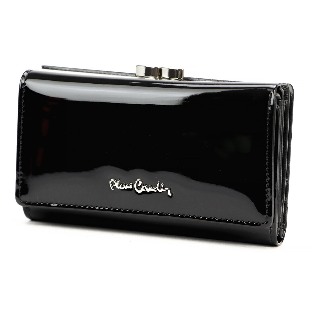 sk�ra naturalna + Damski portfel ze sk�ry ekologicznej Pierre Cardin 07 SHINY 108