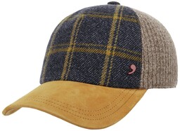 Czapka Milaco Wool by Alfonso D Este, niebiesko-żółty, One Size