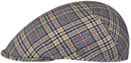 Kaszkiet Roverton Check by Lierys, ciemnoniebieski, M (56-57 cm)