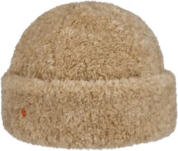 Czapka Damska Teddy Fake Fur by Mayser, beżowy, M (57-58 cm)