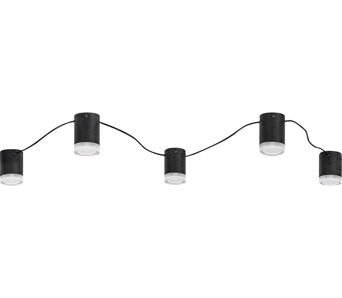Rabalux 71295 - Lampa sufitowa LOOPLAB 5xG9/28W/230V