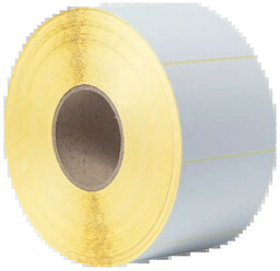 Brother BCS-1J074102-203, 102 mm x 74 mm, 2900szt., z powlekaną powierzchnią, oryginalna rolka papieru