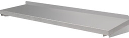 PÓŁKA WISZĄCA REG. Z RANTEM PODWÓJNA 1500X300X350MM