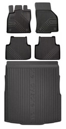 Zestaw dywaniki i mata do Volkswagen Passat B8 2014-2022 (Kopia) Satuna - Sedan bez regulowanej wysokości podłogi bagażnika