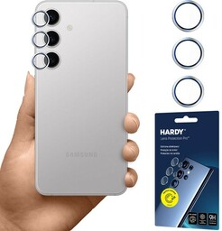 3mk Osłona na aparat HARDY Lens Protection Pro 1 zestaw dla Galaxy S24, szara