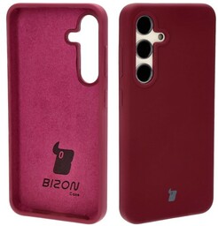 Bizon Silikonowe etui Soft Case do Galaxy S24, ciemnofioletowe