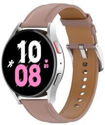 Bizon Pasek Strap Watch Casual 20 mm do Galaxy Watch FE/7/6/6 Classic/5/5Pro/4/4 Classic, różowy