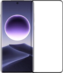 Mocolo Szkło hartowane 3D Full Glue do Oppo Reno 12 Pro, czarna ramka
