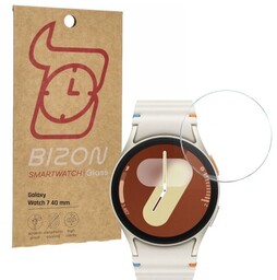 Bizon Szkło hartowane na ekran Glass Watch Clear do Galaxy Watch 7 40 mm