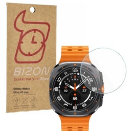 Bizon Szkło hartowane na ekran Glass Watch Clear do Galaxy Watch Ultra 47 mm