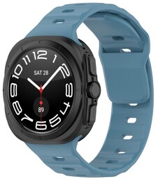 Bizon Silikonowy pasek Strap Watch Silicone do Galaxy Watch Ultra 47 mm, niebieski