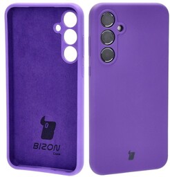 Bizon Silikonowe etui Soft Case do Galaxy A35 5G, fioletowe