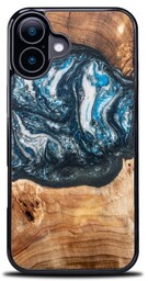 Bewood Drewniane etui do iPhone 16, Unique Planets Ziemia
