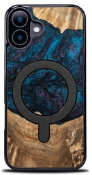 Bewood Drewniane etui do iPhone 16, Unique Planets Neptun do MagSafe