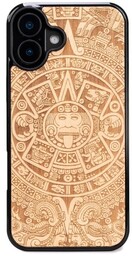 Bewood Drewniane etui do iPhone 16 Plus, Kalendarz Aztecki Aniegre