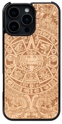 Bewood Drewniane etui do iPhone 16 Pro Max, Kalendarz Aztecki Aniegre