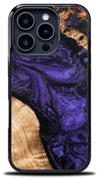 Bewood Drewniane etui do iPhone 16 Pro, Unique Violet