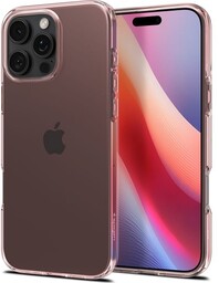 Spigen Etui Crystal Flex do iPhone 16 Pro Max, różowe