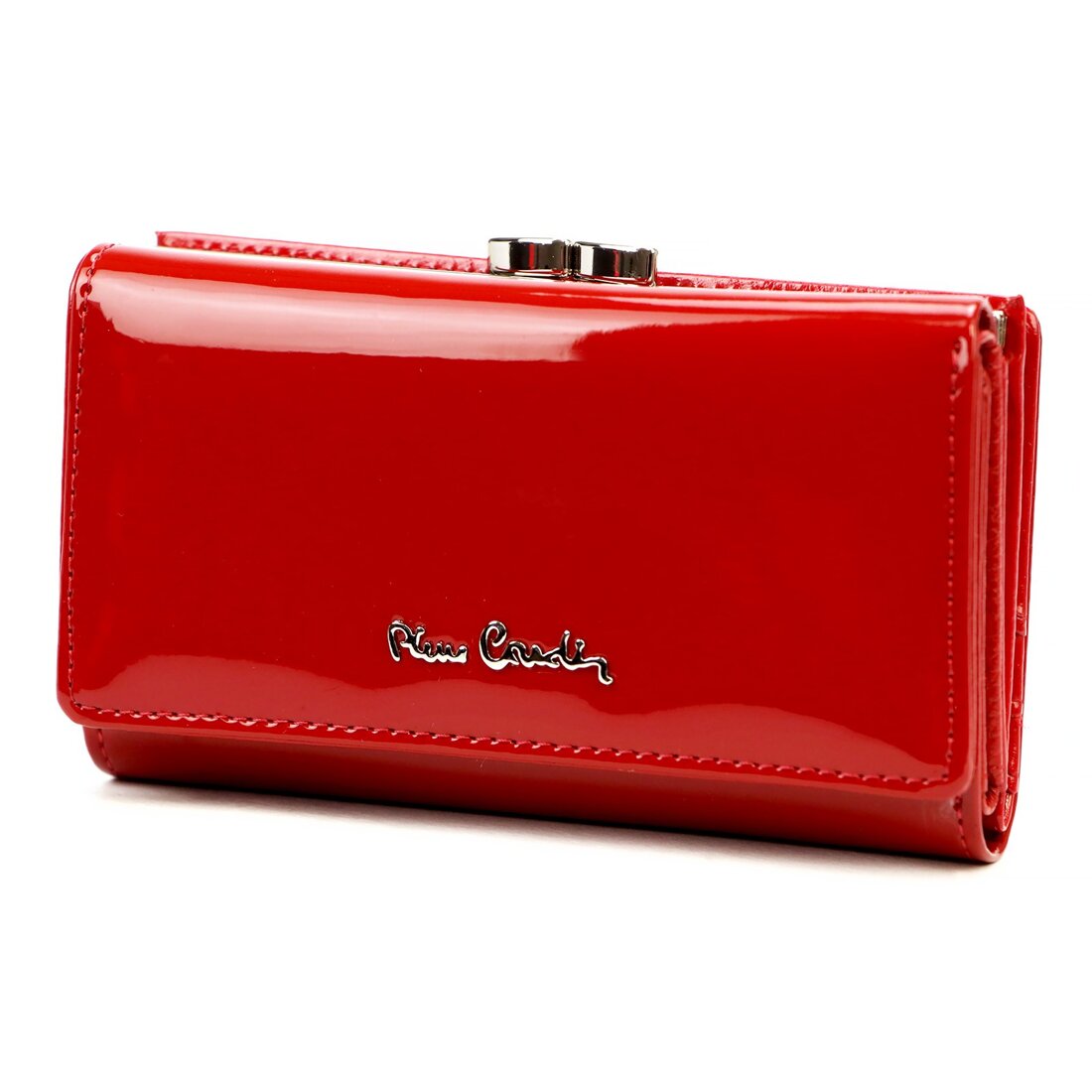 sk�ra naturalna + Damski portfel ze sk�ry ekologicznej Pierre Cardin 07 SHINY 108