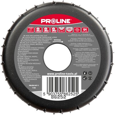 Proline Tarcza Płaska Tarnik Grube Zęby Frez Cz 120mm 86253 28917