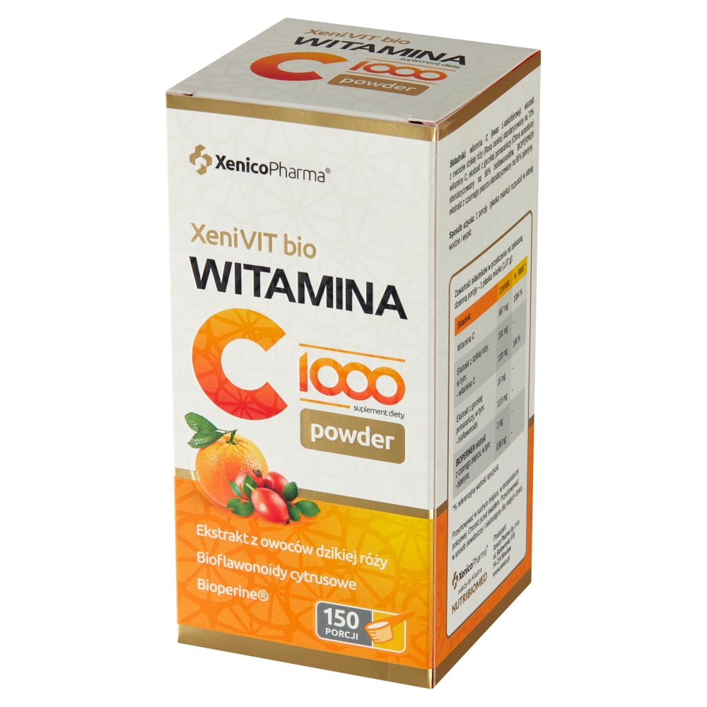 Enzympro XeniVIT bio Witamina C 1000 Powder 150 porcji
