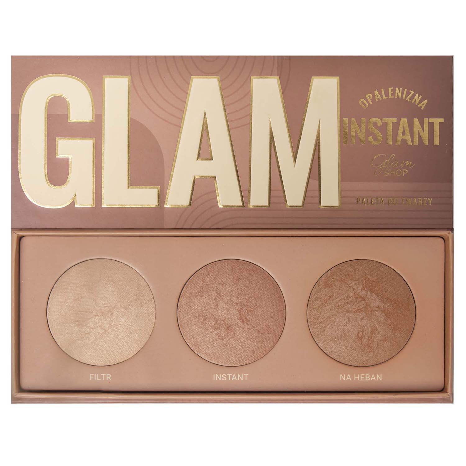 Glam Shop Paleta do twarzy Opalenizna Instant