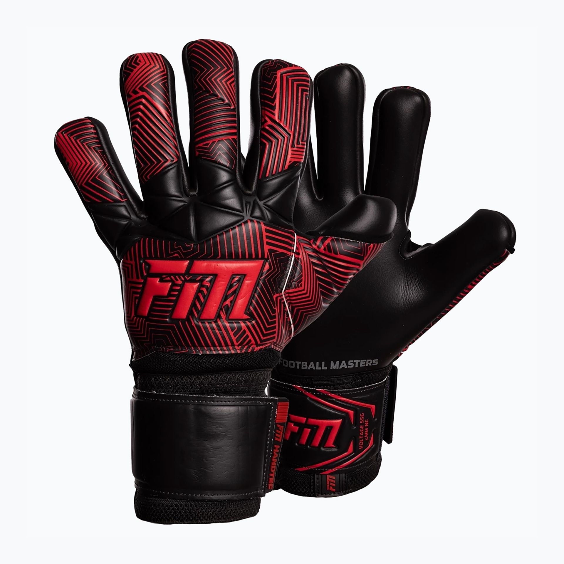 Rękawice bramkarskie Football Masters Varis X NC black/red WYSYŁKA W 24H 30 DNI NA ZWROT