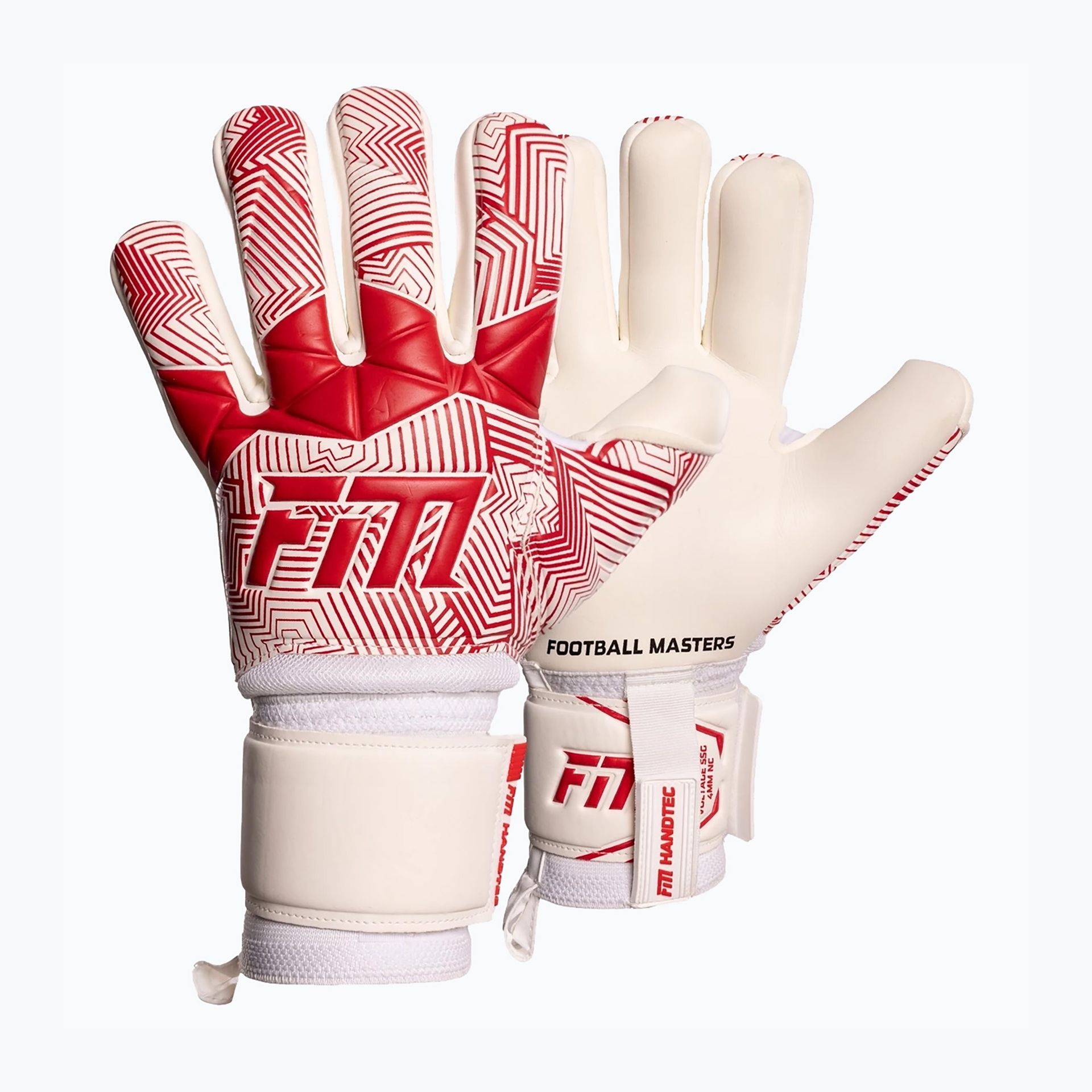 Rękawice bramkarskie Football Masters Varis X NC white/red WYSYŁKA W 24H 30 DNI NA ZWROT