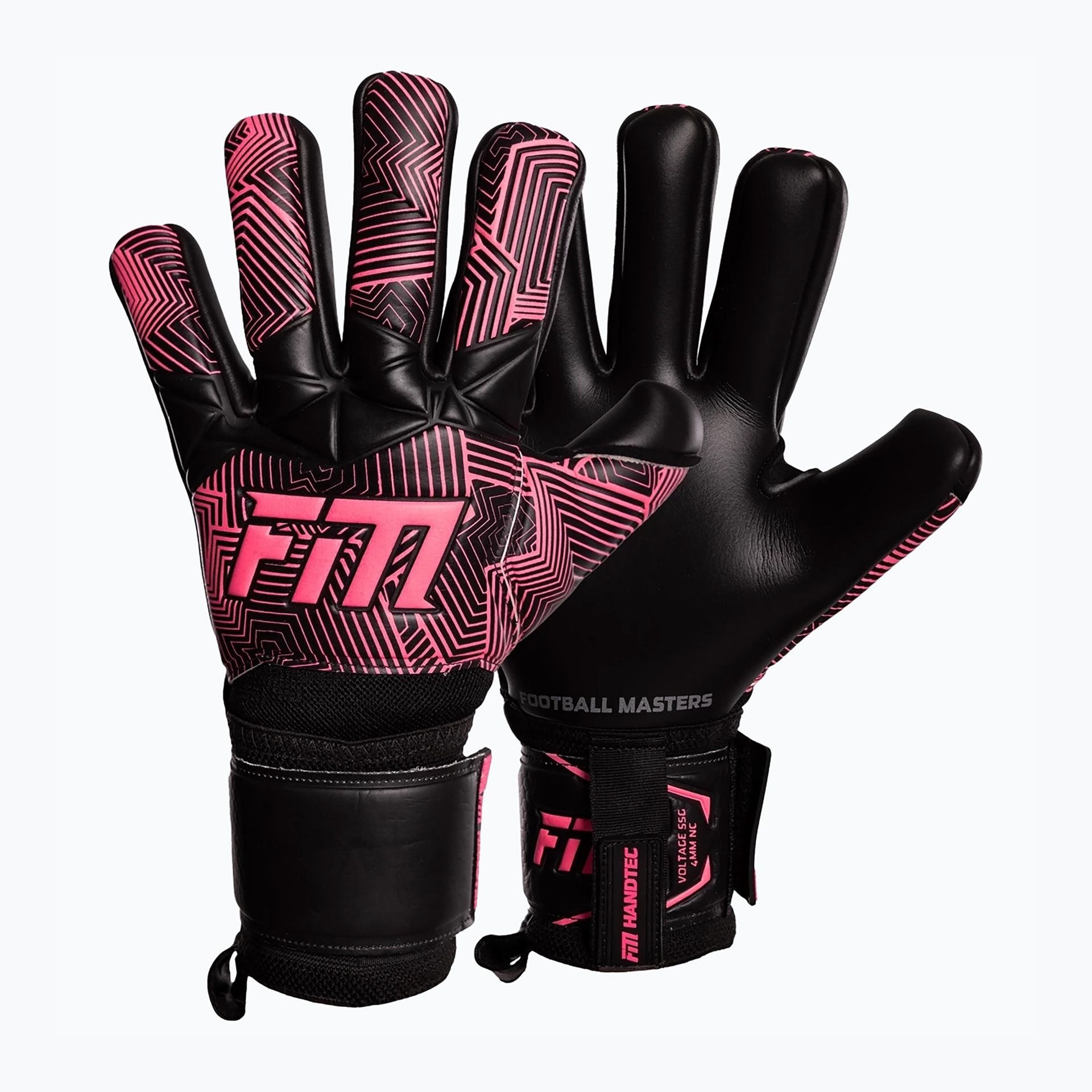 Rękawice bramkarskie Football Masters Varis X NC black/pink WYSYŁKA W 24H 30 DNI NA ZWROT