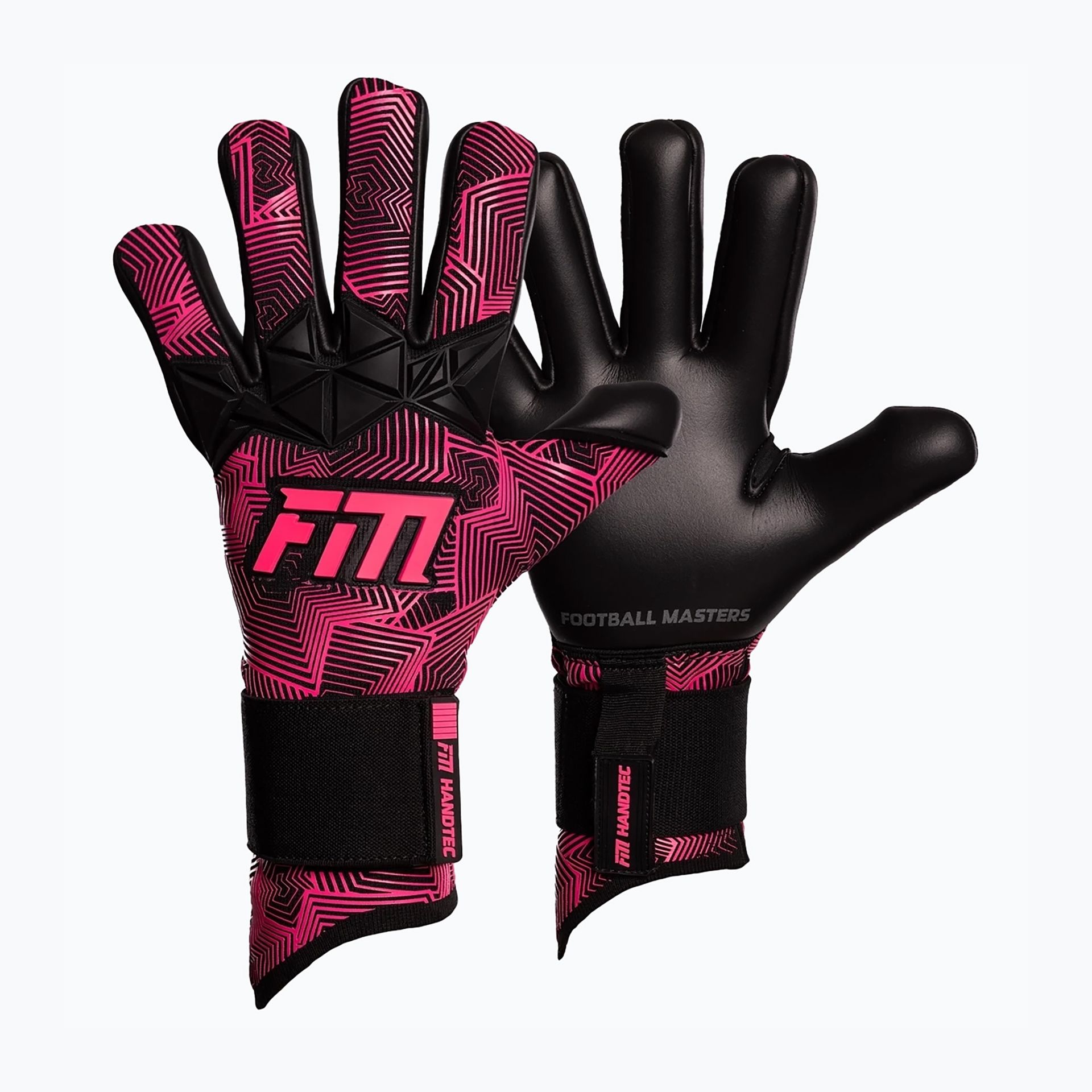 Rękawice bramkarskie Football Masters Varis X Pro NC black/pink WYSYŁKA W 24H 30 DNI NA ZWROT