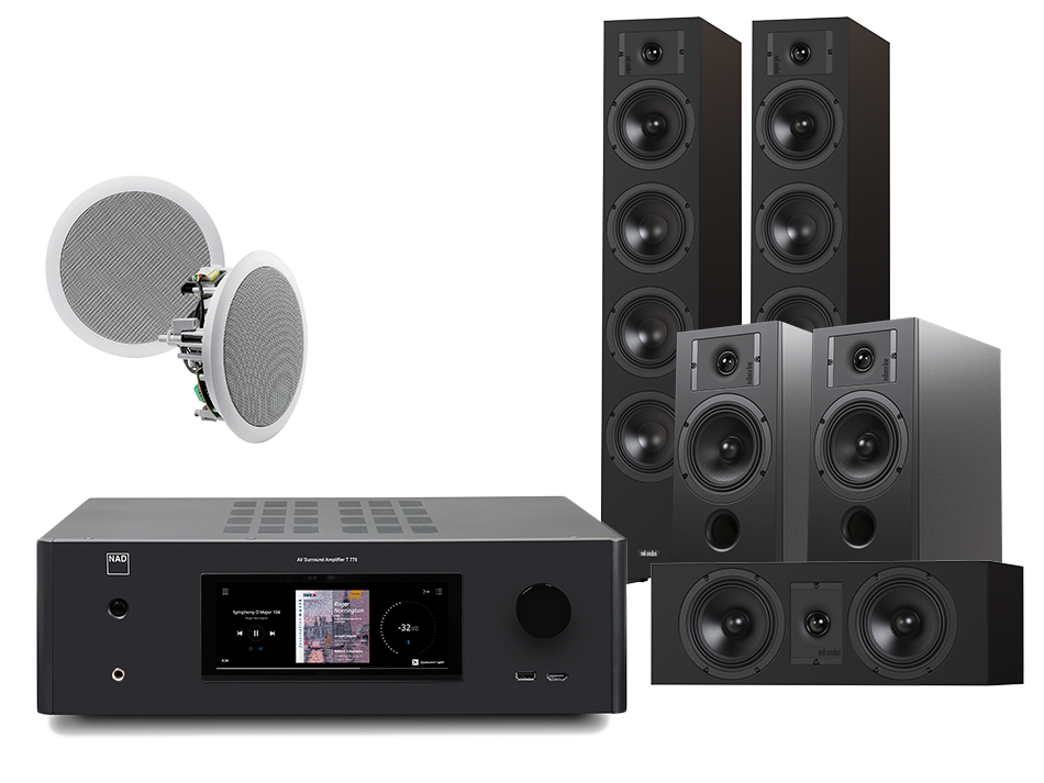 NAD T 778 + Diva 6 + 3 + 7 + RD 280
