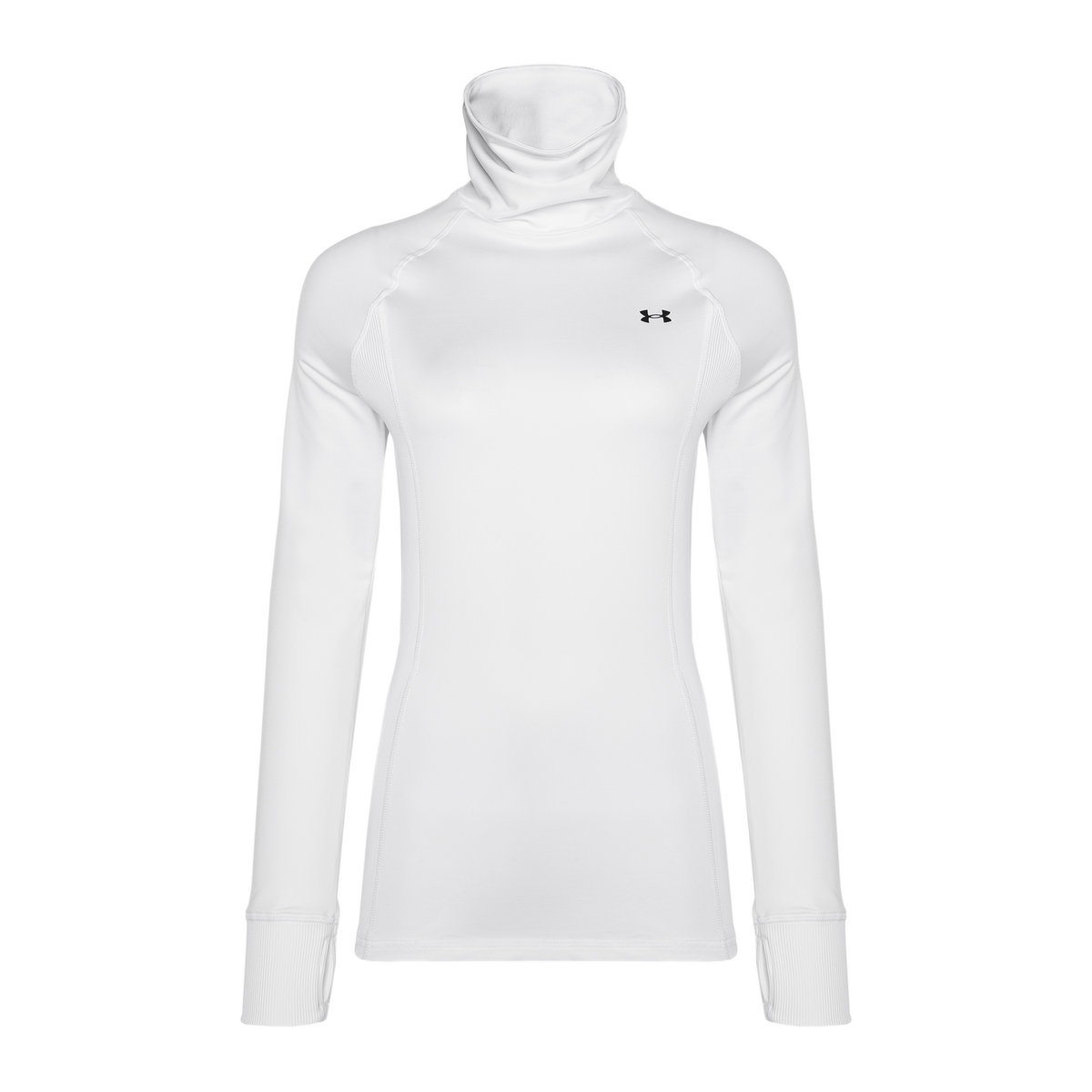 Under Armour Koszula z długim rękawem damska 1379888-100 Train Cold Weather Funnel Neck biały L
