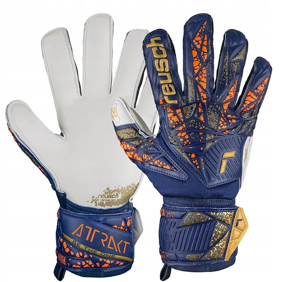 Rękawice bramkarskie Reusch rękawice reusch attrakt grip 54 70 815 4410 -