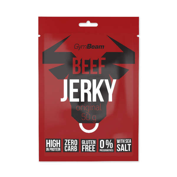 GYMBEAM Suszona Wołowina - Beef Jerky 50 g