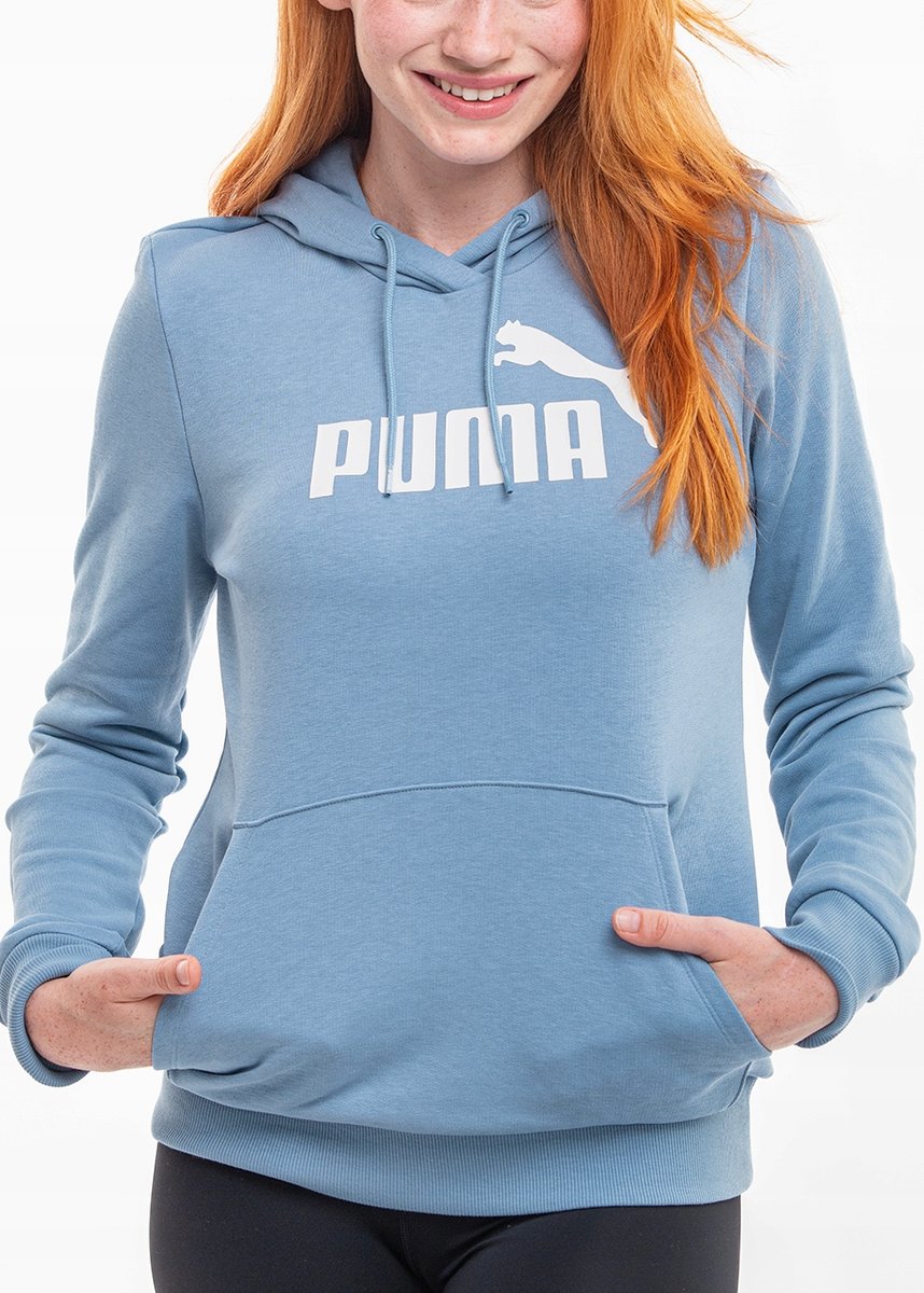 PUMA bluza damska z kapturem sportowa ESS Logo Hoodie roz.S