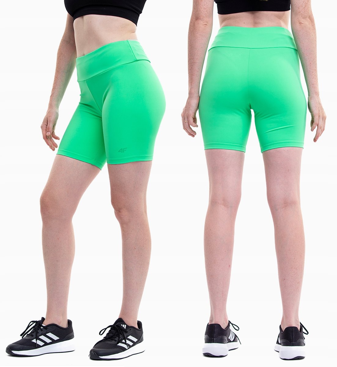 4F krótkie spodenki legginsy damskie sportowe fitness wysoki stan roz. S