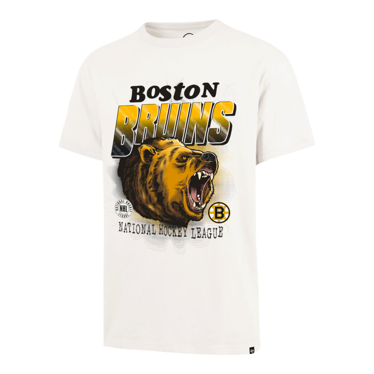 Koszulka męska 47 Brand  NHL Boston Bruins Graphic ’47 Drop Shoulder Tee S