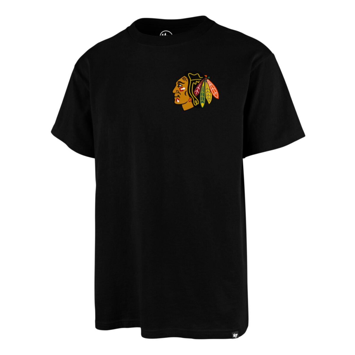 Koszulka męska 47 Brand  NHL Chicago Blackhawks Backer '47 ECHO Tee S