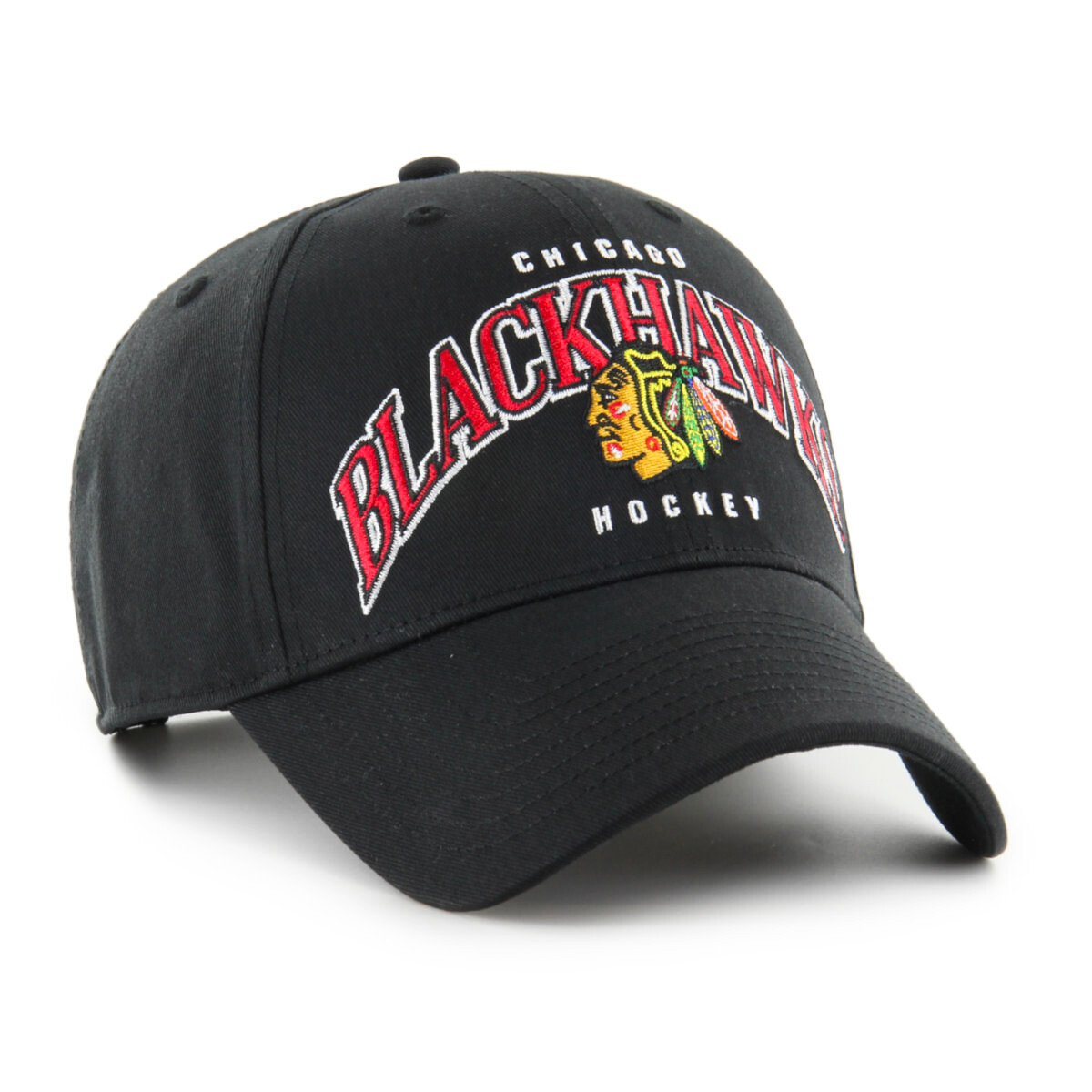 Męska czapka z daszkiem 47 Brand  NHL Chicago Blackhawks Broadfield ’47 MVP