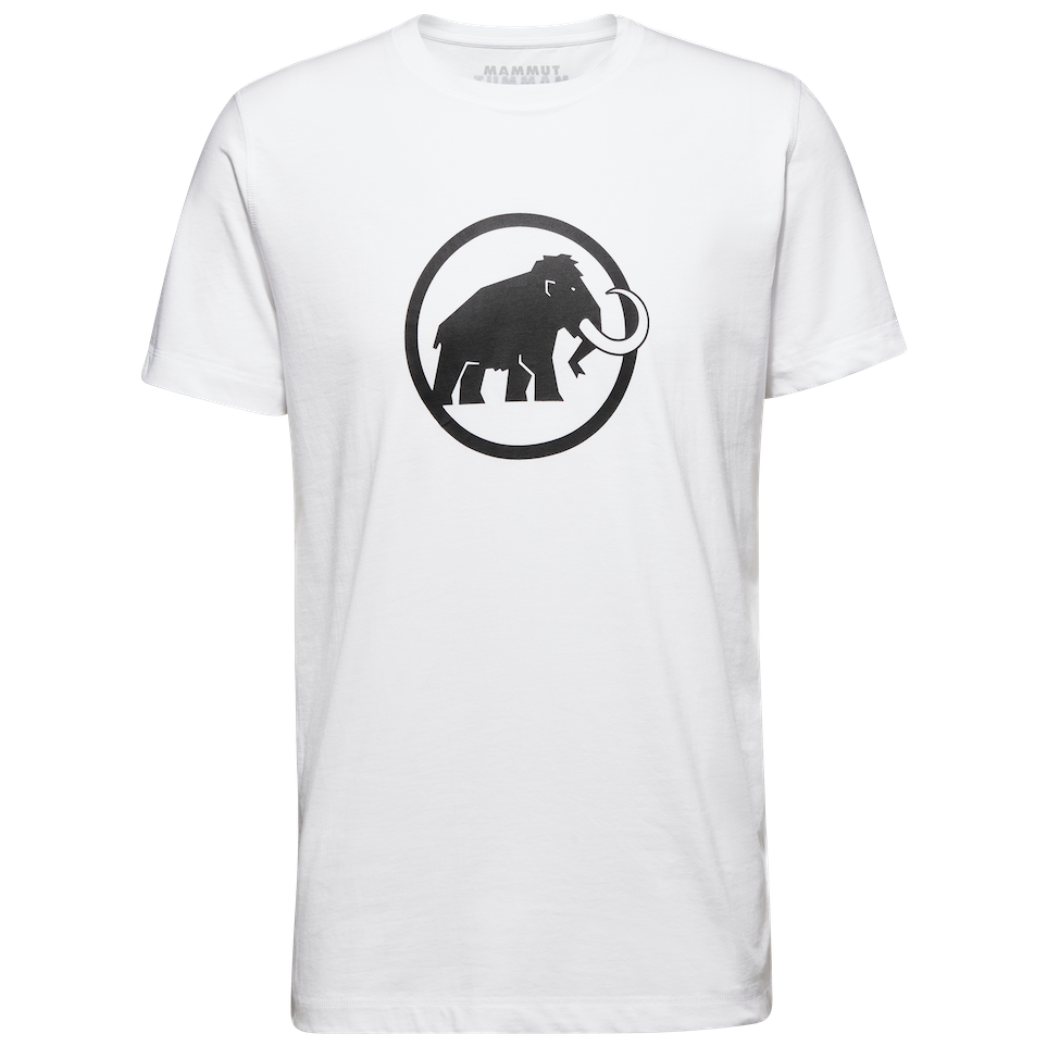 Koszulka męska Mammut Core T-Shirt Men Classic Rozmiar: XXL / Kolor: biały/czarny